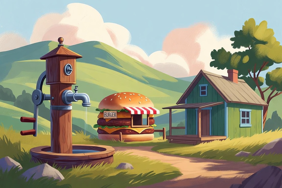 Acorn Boy jobs — Water Pump, Burger Shack, Tree Farm